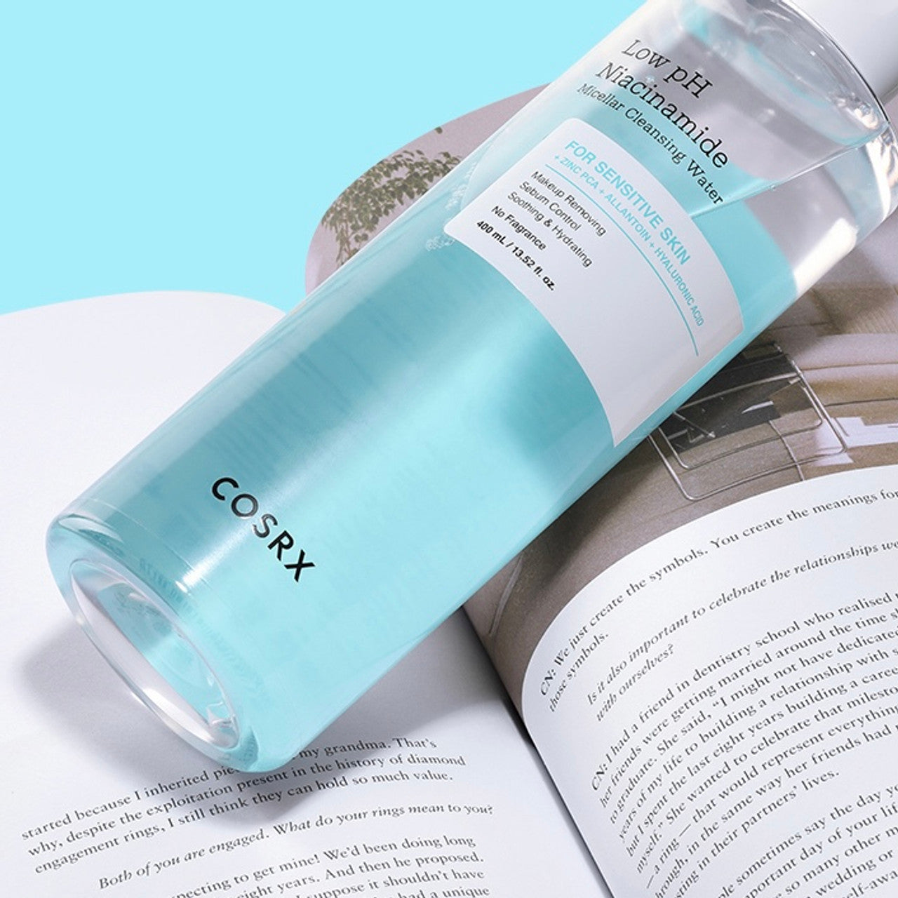 COSRX- Micelarna voda z niacinamidom z nizkim pH 400 ml