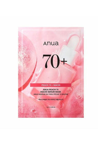 Anua Peach 70 Niacin posvetlitvena serumska maska 25 ml