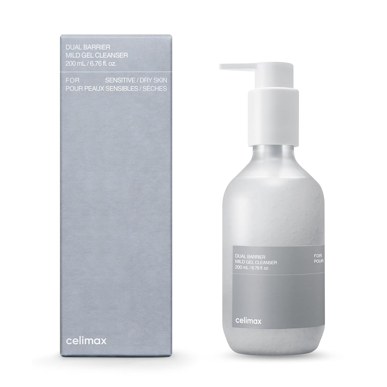 Celimax- Nežen čistilni gel za suho in občutljivo kožo 200ml