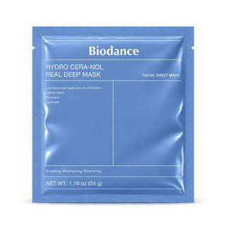 Biodance – Hydro Cera-Nol Real Deep Mask vlažilna hidrogelna maska s ceramidi 34 g