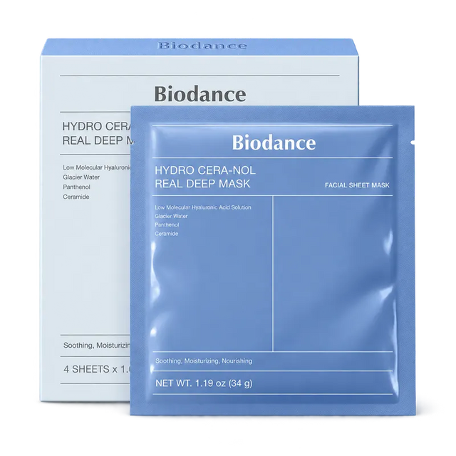Biodance – Hydro Cera-Nol Real Deep Mask – škatla 4 mask