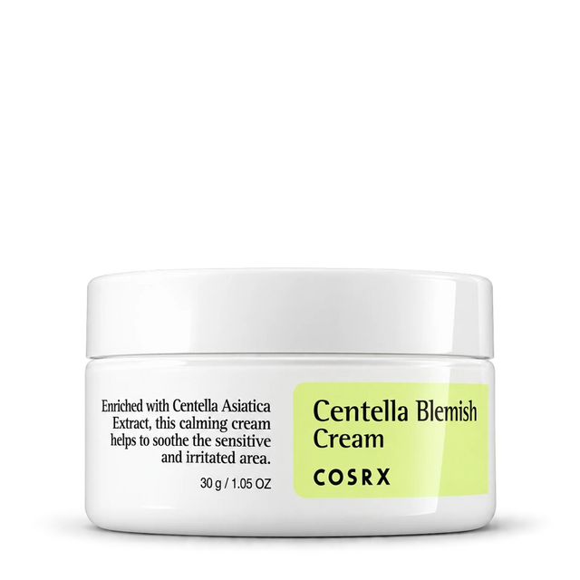 COSRX – Centella Blemish Cream pomirjujoča krema za nepravilnosti 30 g