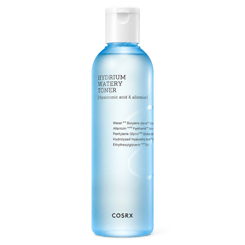 COSRX – Hydrium Watery Toner vlažilni tonik s hialuronsko kislino in pantenolom 150 ml