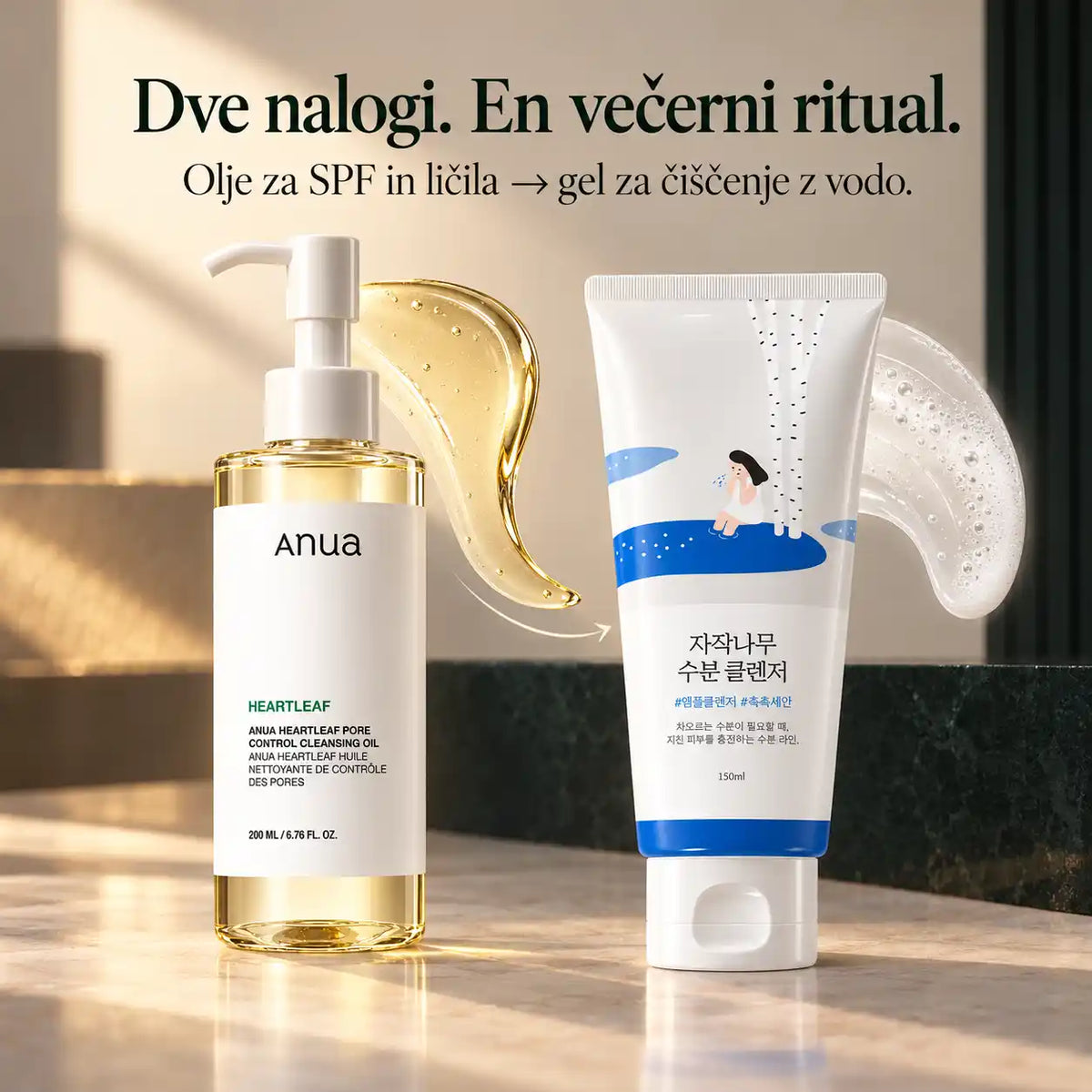 Double Cleanse Duo – 2-koračno dvojno čiščenje za obraz