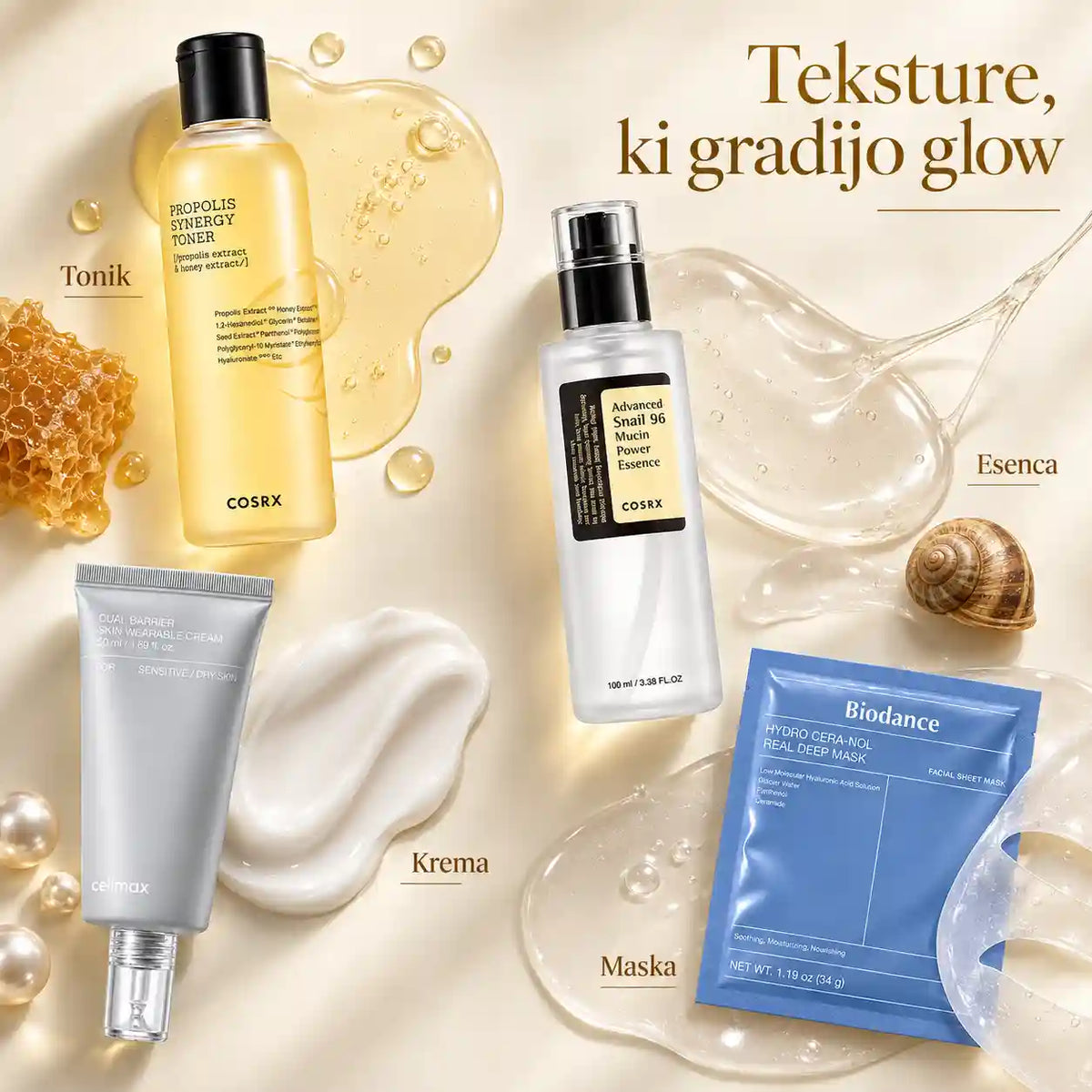 Glass Skin Glow – večerna rutina za gladko in sijočo kožo
