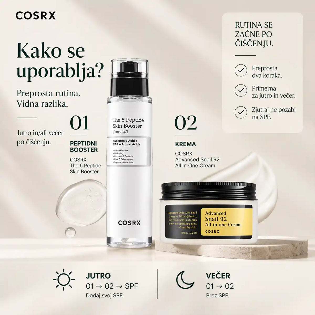 Peptide Duo – 2-koračni komplet s peptidi