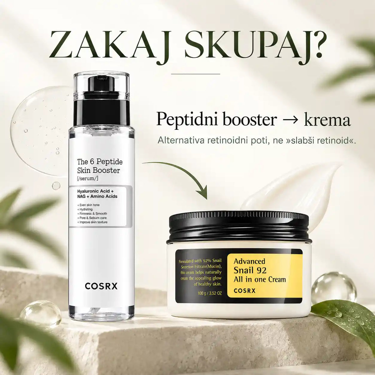 Peptide Duo – 2-koračni komplet s peptidi