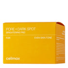 Celimax – posvetlitvene blazinice za pore in temne madeže, 40 pcs