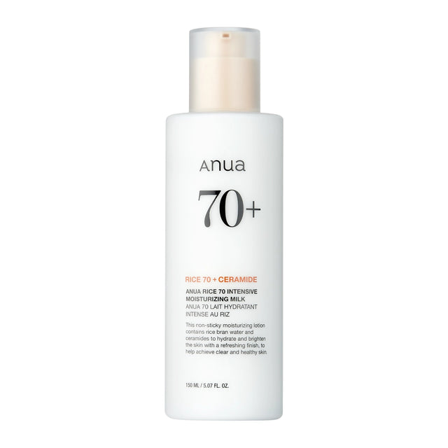 Anua - Rice 70% intenzivno vlažilno mleko s ceramidi 150 ml