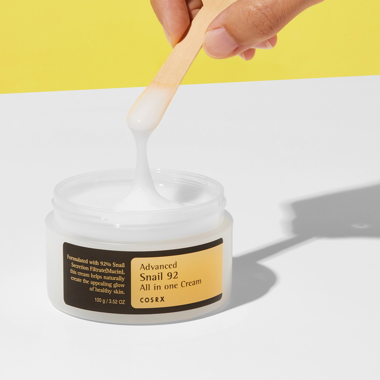 COSRX Advanced Snail 92 Cream – nanos na kožo, lahkotna krema s polžjim mucinom