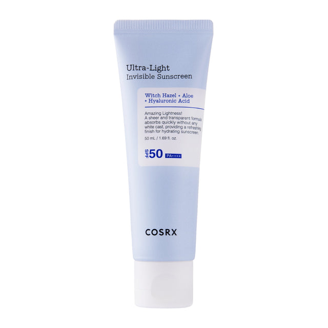 COSRX - Ultra lahka nevidna krema za sončenje SPF50+/PA++++ 50 ml