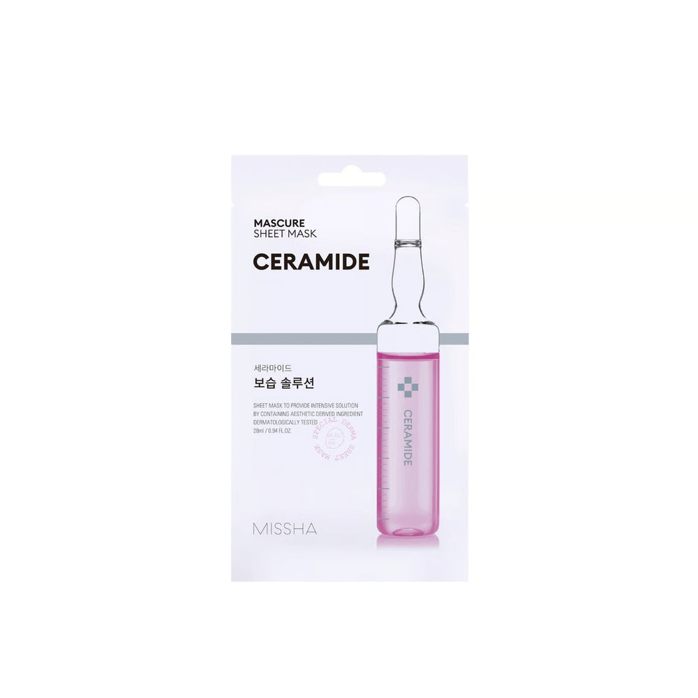 Missha Mascure Moisture Barrier Ceramide maska v obliki tkanine 28 ml