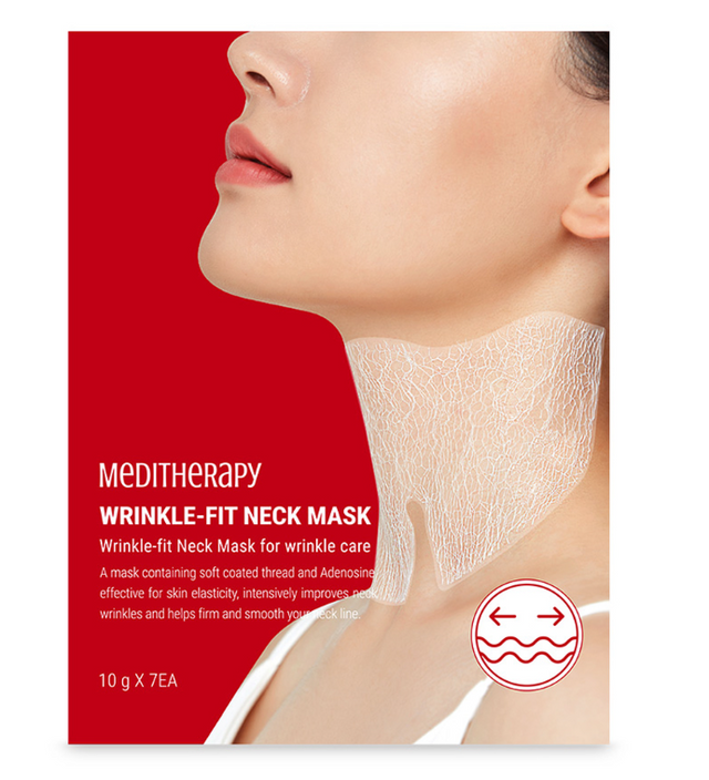 Meditherapy Wrinkle-Fit maska za vrat proti gubam (7-pack) 10 g